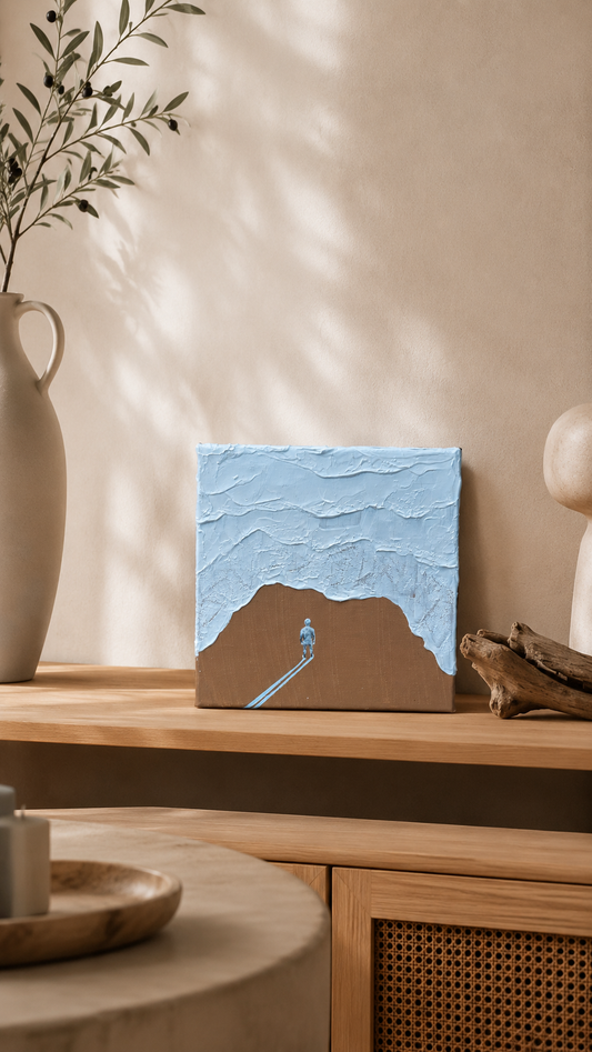 Acrylique texturée sur toile - I can fix that