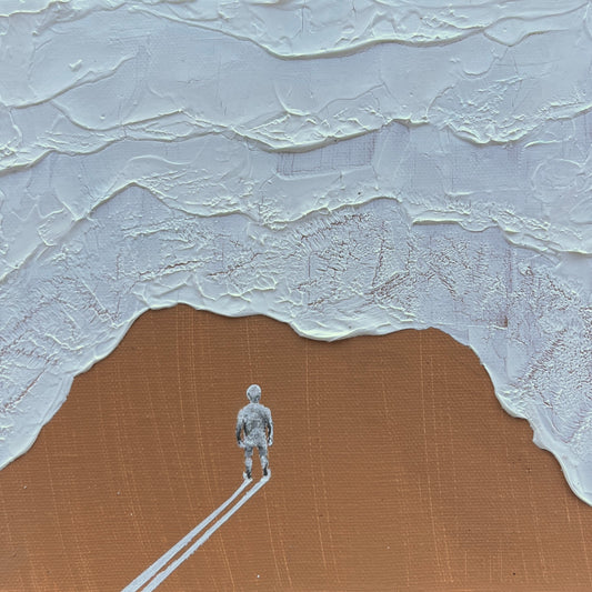 Acrylique texturée sur toile - I can fix that
