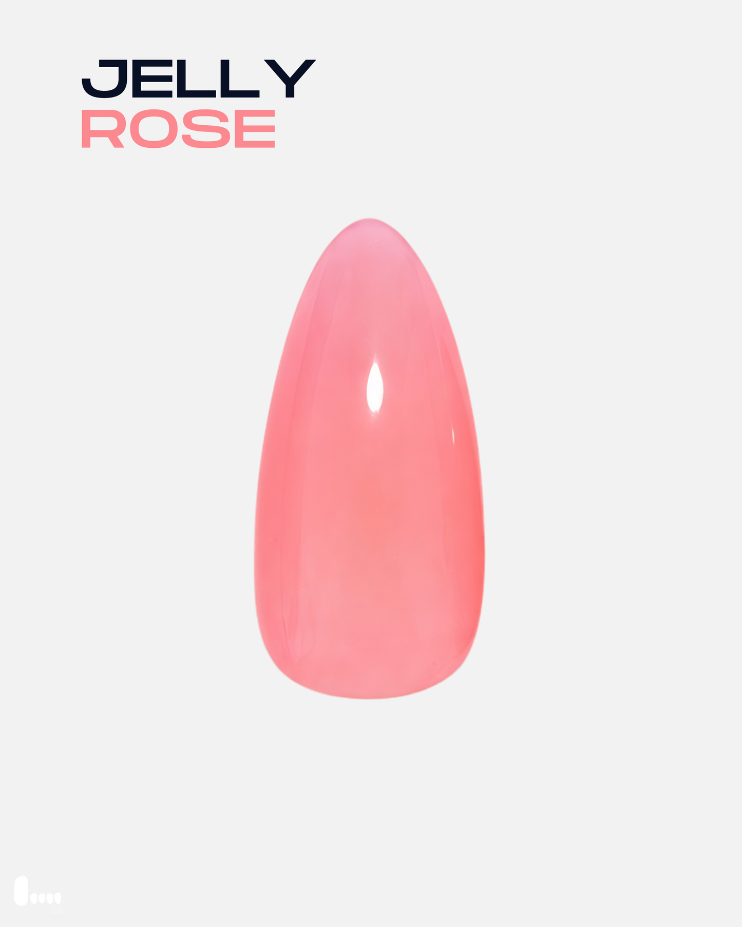 Press-on nail unité - Jelly