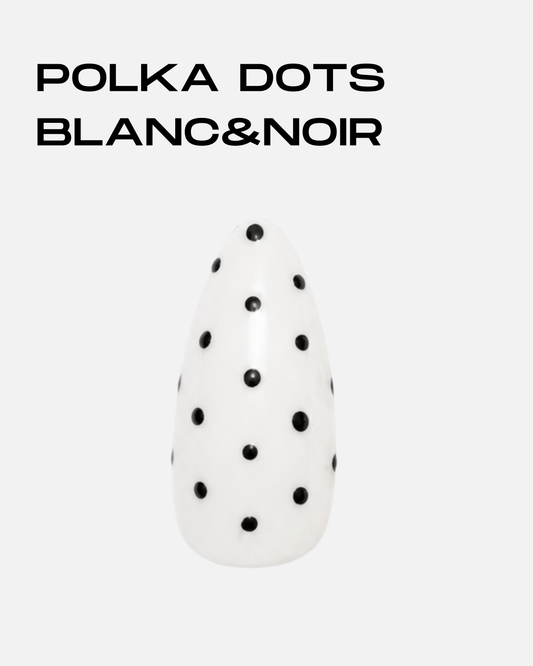 Press-on nail unité - Polka dots