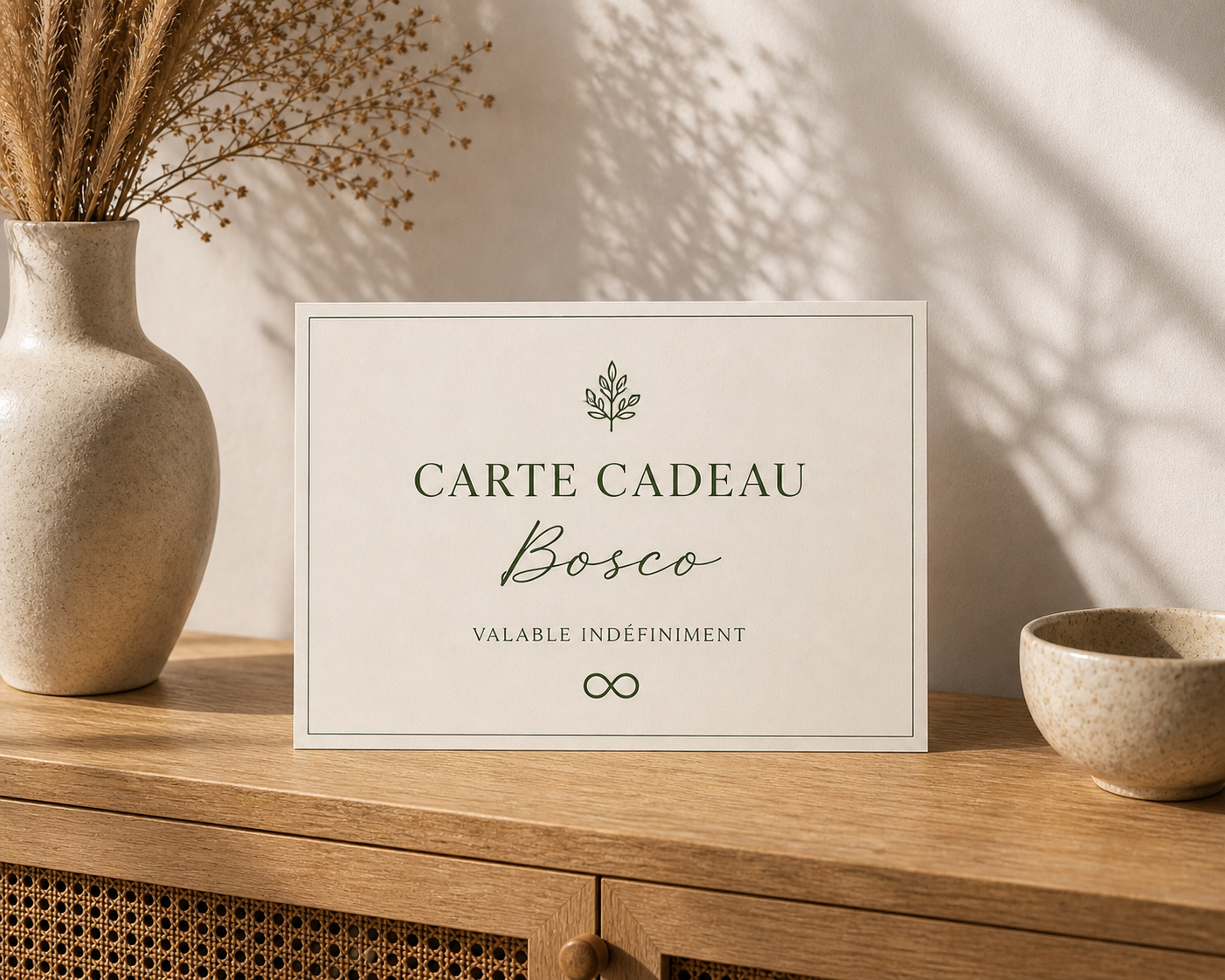 Carte cadeau Bosco